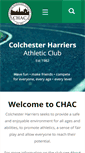 Mobile Screenshot of colchesterharriers.co.uk